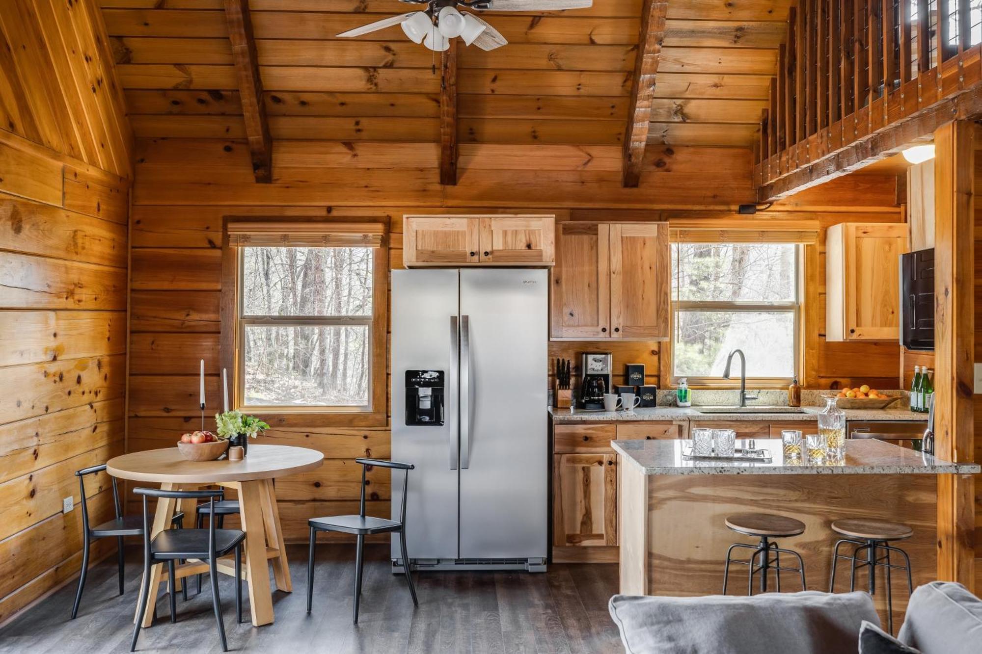 פיג'ן פורג' Dudley III By Avantstay Cosy Mountain Home W Hot Tub Great Views מראה חיצוני תמונה